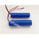 Rechargeable 3.7V 18650 li ion battery 2600mAh with PCB