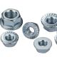 Carbon Steel Galvanized Hex Flange Nut for Heavy Industry according to DIN Standard