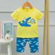 Big Fish Eat Small Fish Korean Children'S Cotton Nightwear For 3 Years 100cm