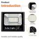 Waterproof Solar Panel Security Light 60W 100w LED Security Light