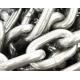 High Load Capacity Studless Anchor Chain Anti Corrosion Coating On The Surface