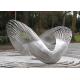 Large Modern Public Art Stainless Steel Wire Sculpture for Park