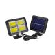 128COB Solar Lights Outdoor Sensor Wall Light Human Body Sensing