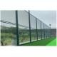 Customized plastic coated chain link fence for enclosure chicken breeding, fish pond enclosing, orchard isolation