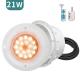 PC Synchronous UL Certificated Pool Light 21W For Swimming Pool