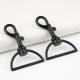 Customized Logo Black Metal Clip Dog Hook Zinc Alloy Swivel Bolt Snap Hook for Bag