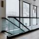 Flooring Mounted Aluminum Handrail for Glass Black/Grey/Gold/Rose Gold/Silver and More
