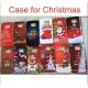 Christmas PC hard back Case Cover Santa Claus Cases For iphone 6 plus 5S 4S Samsung Galaxy S5 S6 S7 Note 4 7 Christmas