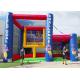 Football Inflatable Sports Games Challenge Field Warning Sings Available