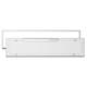 60*120CM LED Panel Lights with No UV/IR Radiation and White/Silver Frame Cover