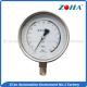 Precision Stainless Steel Pressure Gauge / Dial Type Pressure Gauge 150 PSI