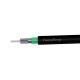 GYTS Direct Bury Fiber Optic Cable , 12-72 Outdoor Armored Fiber Optic Cable