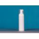 Empty Plastic Foam Pump Bottle 240ml White PET For Facial Cleanser