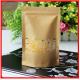 Food Grade Customized Paper Bags Kraft Paper With  Window For Beans / Rice