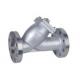 ANSI Rustproof Cast Steel Y Type Strainer , 304 Stainless Steel Y Strainer Flanged