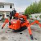 8 Ton Electric Diesel Tracked Spider Lift Heavy Duty Spider Aerial Lift For Construction Sites