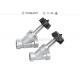 Donjoy Plastic Manual angle seat valves with BSP Thread end