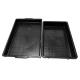 ESD PCB Tray Thicken PP Plastic Antistatic Storage Trays Black ESD Packing Blister
