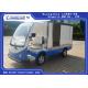 Closed Box Utility Electric Vehicle , Express Delivery Electric Transit Van 2 Seater