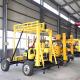 4-Wheel Hydraulic Tower Core Drilling Rig/Hydraulic Geotechnical Sample Investigation Core Drilling Rig