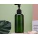 Hot Sale Clear Empty PET 500ml Shower Gel Plastic Bottle Hair Care White Flat Square Shampoo Lotion Pump Plastic Bottle