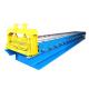 Steel PPGI Roofing Sheet Roll Forming Machine , Strong Frame Standing Seam Roll Former