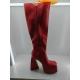 Mid Calf Comfortable Ladies Boot Shoes With Rubber Outsole For Versatile Casual Wear