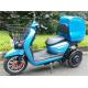 MSAWAKI Electric Motorcycle Scooter Tri Scooter Rear Two Disc Brake With Topcase