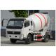 Dongfeng Concrete Batch Truck , 4m3 Capacity Mobile Cement Mixer Trucks