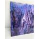 1/8 in Romantic Purple Starry Sky Pattern Cast Acrylic Sheet for Laser Cut