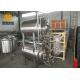 Horizontal Bright Beer Tank Stainless Steel 2 B Surface Arc - Shaped Bottom