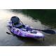 Auge Fast Recreational Kayak , Adult Exercising Flat Top Kayak Small Size For Multi Purpose