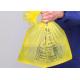 Black Color 60 Gallon Biohazard Garbage Bags Replacement Side Gusset Bag Biodegradable