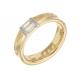0.58ct 6x4MM Solitaire Stone 14K Solid Gold Jewellery Diamond Wedding Ring