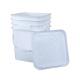 Hygienic 5 Gallon Water Tank Polyethylene High Density 20L White Bucket