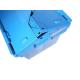 Logistic Industrial Storage Moving Stack And Nest Plastic Warehouse Storage Tote Boxes