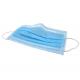 Soft Blue And White Disposable Surgical Face Mask High Breathability