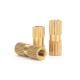 DIN Standard M4 1 2 Inch Brass Knurled Nut For Plastic