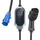 Type 2 Portable EV Charging Pile With Blue CEE 16A 1 Phase Plug