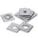 Stainless Steel Square Plate Washers OEM Galvanized Large Metal Square Washers