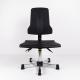 BIFMA X5.1 Comfortable Ergonomic ESD Chairs In Black Polyurethane