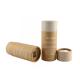Manufacturer 100% Recycled Custom Kraft Cardboard Paper Tube Packaging Paper Tube With Lid