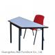 Fireproofing Board Classroom Tables And Chairs With 3 Years Quality Warranty