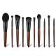 Classic Cruelty Free Makeup Brushes Set Soft Hair And Durable Wooden Handle