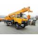 DFAC Mobile Hydraulic Vehicle Mounted Crane With 16 - 20 Ton Lifting Capacity
