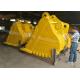 2100 Mm Width Heavy Duty Rock Bucket For Hitachi Excavator EX1200 With 5.0cbm