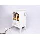 White Indoor Electric Fireplace Heater , TNP-2008S-A1-3 Little Fireplace Heater