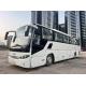White Large Used Passenger Bus 47 Seats Pre Owned Bus with Manual Transmission