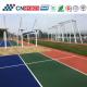 Outdoor Anti UV Full PU Type Rubber Running Track Easy Cleaning And Maintenance