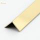 ASTM AISI Cold Rolled Stainless Steel Tile Trim Gold Plating